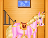 Bobby horse makeover lovas HTML5 játék