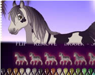 Fantasy horse maker lovas HTML5 jtk