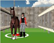 Horse show jump simulator 3D online
