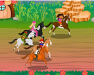 Horse racing mania lovas HTML5 jtk