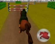 Jumping horse 3D lovas ingyen játék