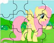 Póni játékok puzzle_5 lovas játékok
